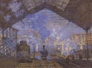 Gare Saint-Lazare, Claude Monet